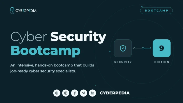 Cyber SecurityBootcamp — Cyberpedia course cover