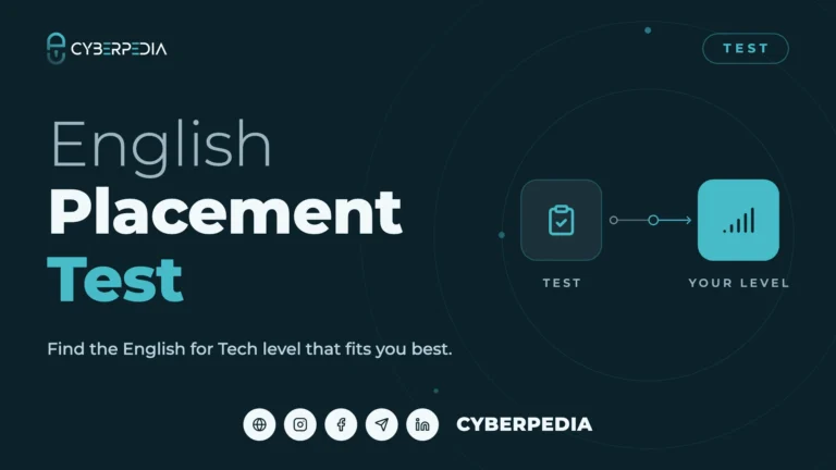 EnglishPlacementTest — Cyberpedia course cover
